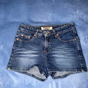 Paris blue denim shorts size 3